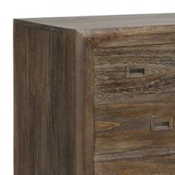 MOYCOR Commodes Et Cabinets Commode En Bois 8 Tiroirs L110 Cm -Coffres et malles Soldes commode en bois 8 tiroirs l110 cm 3