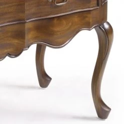 MOYCOR Commodes Et Cabinets Commode En Bois D'acajou Marron L90 -Coffres et malles Soldes commode en bois d acajou marron l90 3