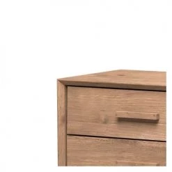Rendez Vous Déco Commodes Et Cabinets Commode En Bois De Pin Recyclé 5 Tiroirs -Coffres et malles Soldes commode en bois de pin recycle 5 tiroirs 2
