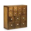 MOYCOR Commodes Et Cabinets Commode En Bois Marron -Coffres et malles Soldes commode en bois marron