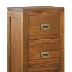 MOYCOR Commodes Et Cabinets Commode En Bois Marron H120 -Coffres et malles Soldes commode en bois marron h120 7