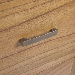 MOYCOR Commodes Et Cabinets Commode En Bois Marron L 100 Cm  -Coffres et malles Soldes commode en bois marron l 100 cm 8