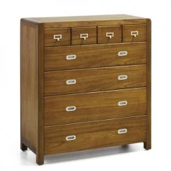 MOYCOR Commodes Et Cabinets Commode En Bois Marron L 130 Cm  