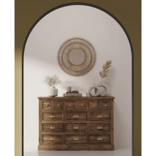 Rendez Vous Déco Commodes Et Cabinets Commode En Bois Recyclé Et Métal, 15 Tiroirs 4 Rendez Vous Déco Commodes Et Cabinets Commode En Bois Recyclé Et Métal, 15 Tiroirs – Image 2