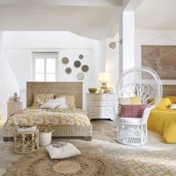 Maisons Du Monde Commodes Et Cabinets Commode En Manguier Blanche Effet Vieilli L 94 Cm -Coffres et malles Soldes commode en manguier blanche effet vieilli l 94 cm 1000 15 35 121395 12