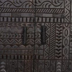 GINER Y COLOMER Commodes Et Cabinets Commode En Manguier Noyer Foncé -Coffres et malles Soldes commode en manguier noyer fonce 2