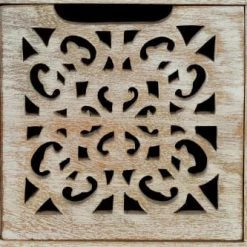 GINER Y COLOMER Commodes Et Cabinets Commode En Manguier Sculptée E Metal -Coffres et malles Soldes commode en manguier sculptee e metal 2