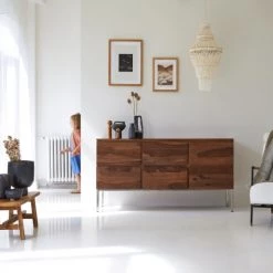 Tikamoon Commodes Et Cabinets Commode En Palissandre Massif