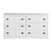 Maisons Du Monde Commodes Et Cabinets Commode En Pin Blanc L 160 Cm -Coffres et malles Soldes commode en pin blanc l 160 cm 1000 16 7 228377 1