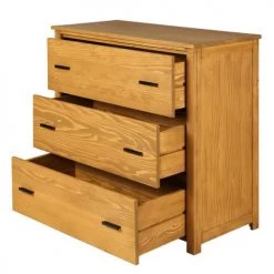 Grenier Alpin Commodes Et Cabinets Commode En Pin Massif 3 Tiroirs -Coffres et malles Soldes commode en pin massif 3 tiroirs 4