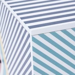 RNT By Really Nice Things Commodes Et Cabinets Commode En Pin Massif Avec Imprimé Bleu Et Multicouleur -Coffres et malles Soldes commode en pin massif avec imprime bleu et multicouleur 4