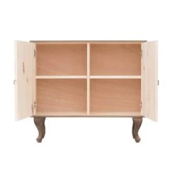 RNT By Really Nice Things Commodes Et Cabinets Commode En Pin Massif Imprimé Carte Du Monde. -Coffres et malles Soldes commode en pin massif imprime carte du monde 3