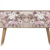 RNT By Really Nice Things Commodes Et Cabinets Commode En Pin Massif Imprimé Floral. -Coffres et malles Soldes commode en pin massif imprime floral
