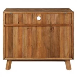 Grenier Alpin Commodes Et Cabinets Commode En Pin Recyclé 4 Tiroirs Et 2 Niches -Coffres et malles Soldes commode en pin recycle 4 tiroirs et 2 niches 3