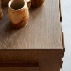 Tikamoon Commodes Et Cabinets Commode En Pin Recyclé Et Chêne -Coffres et malles Soldes commode en pin recycle et chene 2