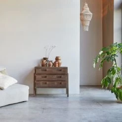 Tikamoon Commodes Et Cabinets Commode En Pin Recyclé Et Chêne