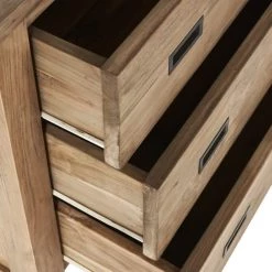 Bois Dessus Bois Dessous Commodes Et Cabinets Commode En Teck Recyclé 3 Tiroirs -Coffres et malles Soldes commode en teck recycle 3 tiroirs 5