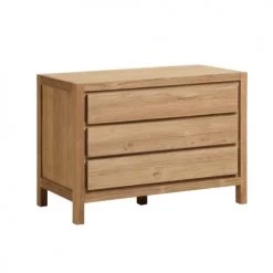 Kok Maison Commodes Et Cabinets Commode En Teck Recyclé Marron