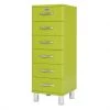 Meubles & Design Commodes Et Cabinets Commode Haute 6 Tiroirs En Bois MALIBU -Coffres et malles Soldes commode haute 6 tiroirs en bois malibu 24
