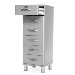 Meubles & Design Commodes Et Cabinets Commode Haute 6 Tiroirs En Bois MALIBU -Coffres et malles Soldes commode haute 6 tiroirs en bois malibu 8