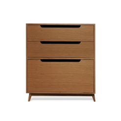 Kulile Commodes Et Cabinets Commode Peu Profonde En Chene Miel