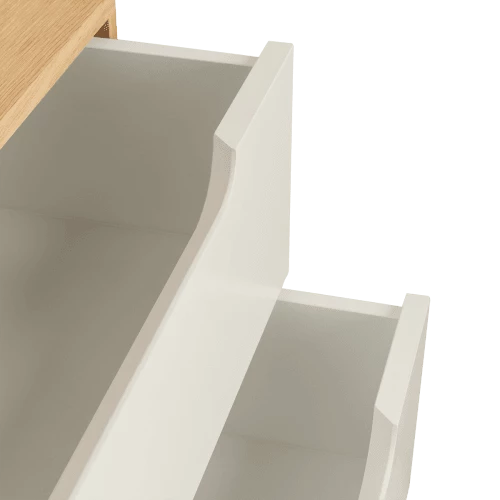 Kulile Commodes Et Cabinets Commode Peu Profonde En Chene Naturel Rose Corail 8 Kulile Commodes Et Cabinets Commode Peu Profonde En Chene Naturel Rose Corail – Image 6