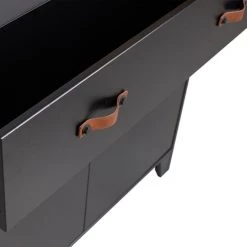 Woood Commodes Et Cabinets Commode Pour Enfant 2 Portes 1 Tiroir En Pin Massif Noir 13 Woood Commodes Et Cabinets Commode Pour Enfant 2 Portes 1 Tiroir En Pin Massif Noir -Coffres et malles Soldes commode pour enfant 2 portes 1 tiroir en pin massif noir 5