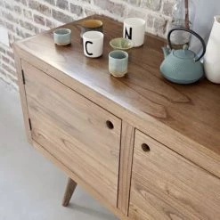 Bois Dessus Bois Dessous Commodes Et Cabinets Commode Scandinave 2 Placards En Mindy -Coffres et malles Soldes commode scandinave 2 placards en mindy 2