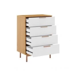 Concept Usine Commodes Et Cabinets Commode Scandinave Finitions Rose Gold -Coffres et malles Soldes commode scandinave finitions rose gold 2