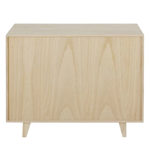 Maisons Du Monde Commodes Et Cabinets Commode Style Scandinave 6 Tiroirs En Paulownia Blanc 5 Maisons Du Monde Commodes Et Cabinets Commode Style Scandinave 6 Tiroirs En Paulownia Blanc – Image 3