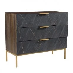 Rendez Vous Déco Commodes Et Cabinets Commode Trois Tiroirs En Ardoise 13 Rendez Vous Déco Commodes Et Cabinets Commode Trois Tiroirs En Ardoise -Coffres et malles Soldes commode trois tiroirs en ardoise 5
