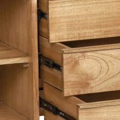 Bois Dessus Bois Dessous Commodes Et Cabinets Commode Vintage 2 Tiroirs Et 2 Placards En Mindy -Coffres et malles Soldes commode vintage 2 tiroirs et 2 placards en mindy 4