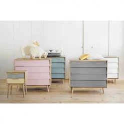 Maisons Du Monde Commodes Et Cabinets Commode Vintage 4 Tiroirs Blanche -Coffres et malles Soldes commode vintage 4 tiroirs blanche 1000 10 30 138815 4