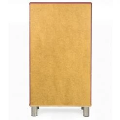 Meubles & Design Commodes Et Cabinets Commode Vintage 5 Tiroirs Effet Bois Bordeaux -Coffres et malles Soldes commode vintage 5 tiroirs effet bois bordeaux 4