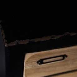 Dutchbone Commodes Et Cabinets Commode Vintage Bois 4 Tiroirs L Bois Massif -Coffres et malles Soldes commode vintage bois 4 tiroirs l bois massif 3