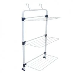 Urban Living Aménagements De Placard Et De Dressing Étendoir à Linge De Porte Pliable 54x32x94cm