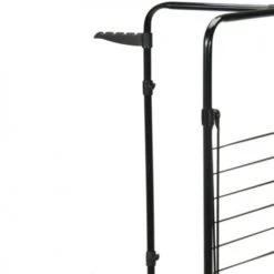 Wadiga Aménagements De Placard Et De Dressing Étendoir à Linge Pliable Tour Sur Roulettes - 69x69x132cm -Coffres et malles Soldes etendoir a linge pliable tour sur roulettes 69x69x132cm 2