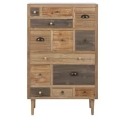 Hellin Commodes Et Cabinets Grande Commode 13 Tiroirs -Coffres et malles Soldes grande commode 13 tiroirs 11