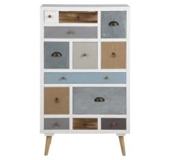 Hellin Commodes Et Cabinets Grande Commode 13 Tiroirs -Coffres et malles Soldes grande commode 13 tiroirs 5