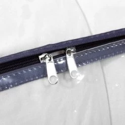 Casâme Aménagements De Placard Et De Dressing Housse De Protection Cousue - Transparent -Coffres et malles Soldes housse de protection cousue transparent 3