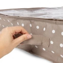 Compactor Aménagements De Placard Et De Dressing Housse De Rangement Pour Chaussures 76x60cm -Coffres et malles Soldes housse de rangement pour chaussures 76x60cm 2