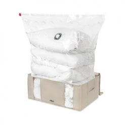 Compactor Aménagements De Placard Et De Dressing Housse De Rangement Sous Vide 45 X 65 X H.27 Cm
