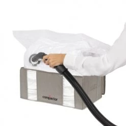 Compactor Aménagements De Placard Et De Dressing Housse De Rangement Sous Vide 56 X 35 X H.27.5 Cm -Coffres et malles Soldes housse de rangement sous vide 56 x 35 x h 27 5 cm 3