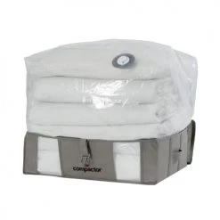 Compactor Aménagements De Placard Et De Dressing Housse De Rangement Sous Vide 56x44cm -Coffres et malles Soldes housse de rangement sous vide 56x44cm 2