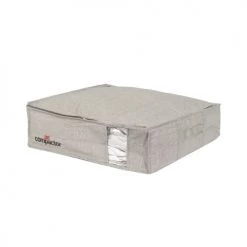 Compactor Aménagements De Placard Et De Dressing Housse De Rangement Sous Vide 56x56xm H16cm -Coffres et malles Soldes housse de rangement sous vide 56x56xm h16cm 2