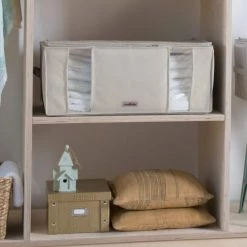 Compactor Aménagements De Placard Et De Dressing Housse De Rangement Sous Vide 65x50cm - Lot De 5 -Coffres et malles Soldes housse de rangement sous vide 65x50cm lot de 5 5
