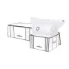 Compactor Aménagements De Placard Et De Dressing Housse De Rangement Sous Vide - Lot De 2 -Coffres et malles Soldes housse de rangement sous vide lot de 2