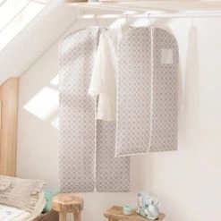 Compactor Aménagements De Placard Et De Dressing Housse Pour Vêtements à Motifs 60x100cm -Coffres et malles Soldes housse pour vetements a motifs 60x100cm 3