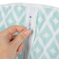 Compactor Aménagements De Placard Et De Dressing Housse Pour Vêtements Bleue H100cm -Coffres et malles Soldes housse pour vetements bleue h100cm 3