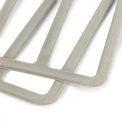 Compactor Aménagements De Placard Et De Dressing Lot De 2 Cintres Antiglisse à 3 Niveaux 45x0,6xH37cm -Coffres et malles Soldes lot de 2 cintres antiglisse a 3 niveaux 45x0 6xh37cm 3